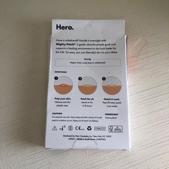 Hero Cosmetics Mighty Patch Original Acne Pimple Patches - Picture 2 of 7